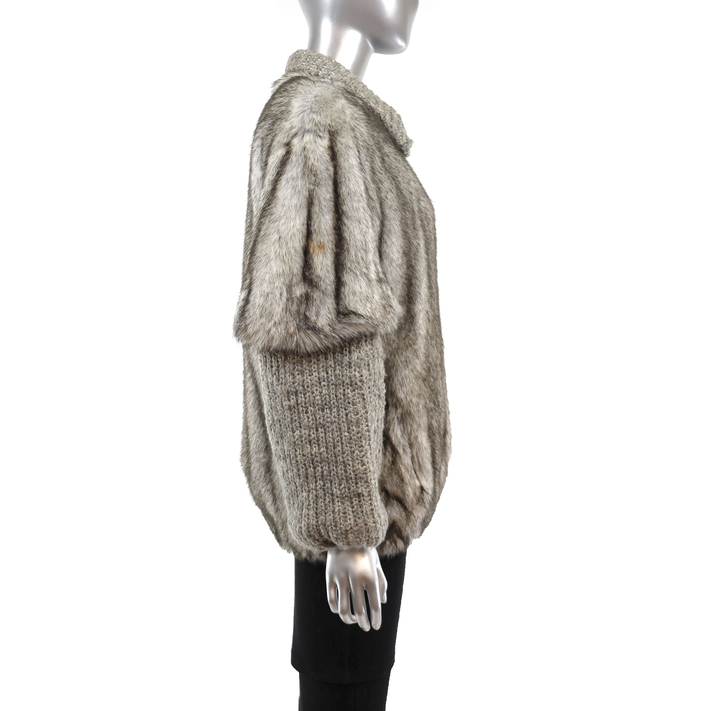 Faux Fur Jacket- Size L
