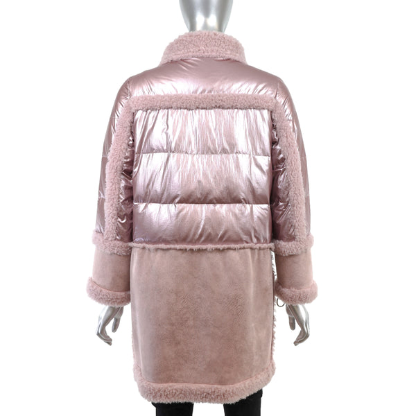 Faux Fur Jacket- Size S