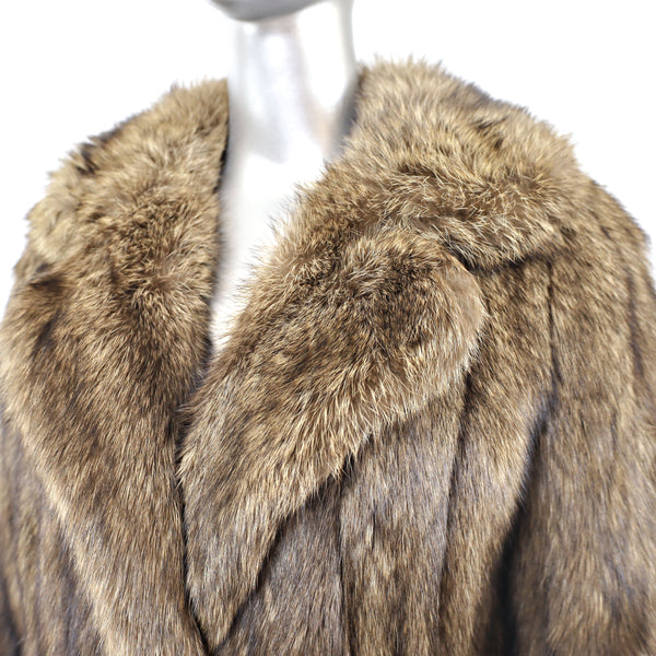 Full Length Fisher Coat- Size XS