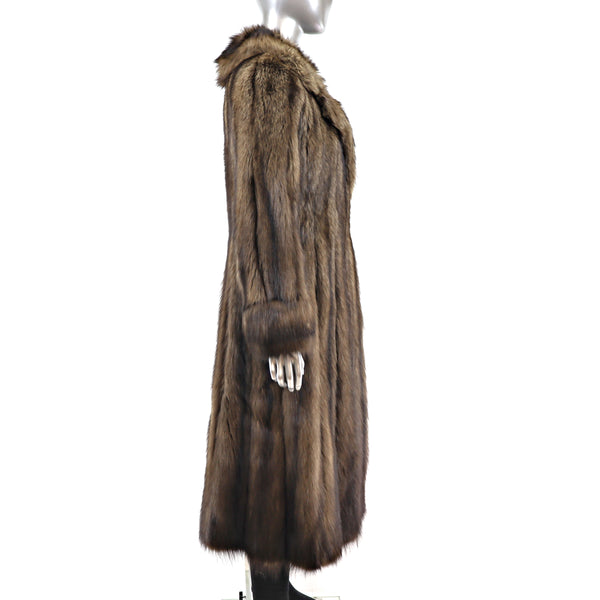 Full Length Fisher Coat- Size XS