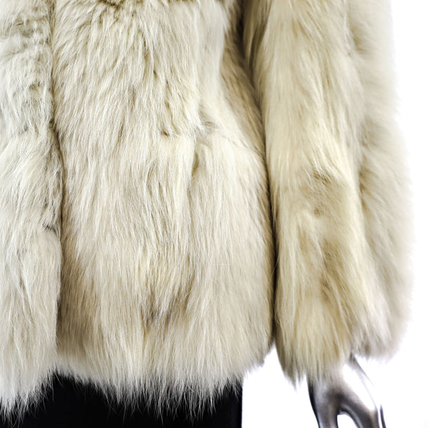 Ivory Fox Jacket- Size M