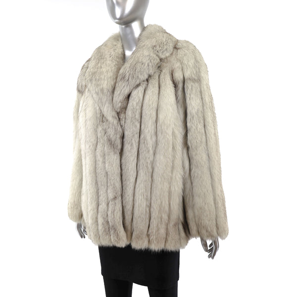 Blue Fox Jacket- Size M