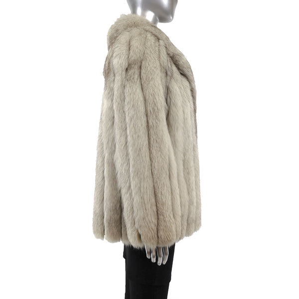 Blue Fox Jacket- Size M
