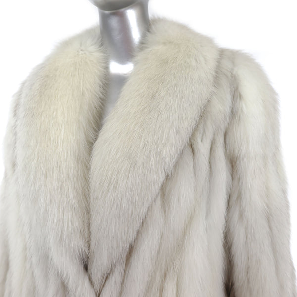 Blue Fox Jacket- Size M