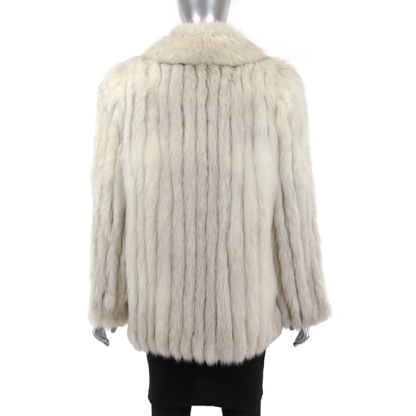 Blue Fox Jacket- Size M