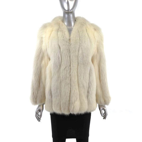 Cream Fox Jacket- Size M