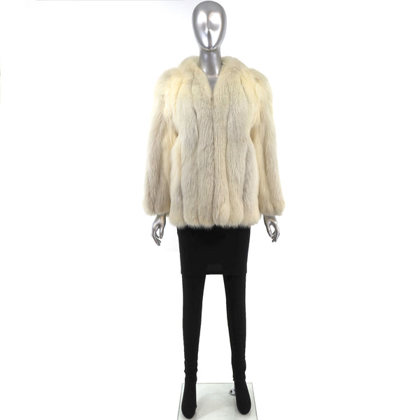 Cream Fox Jacket- Size M