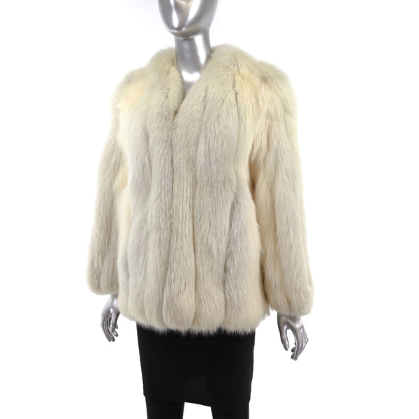 Cream Fox Jacket- Size M