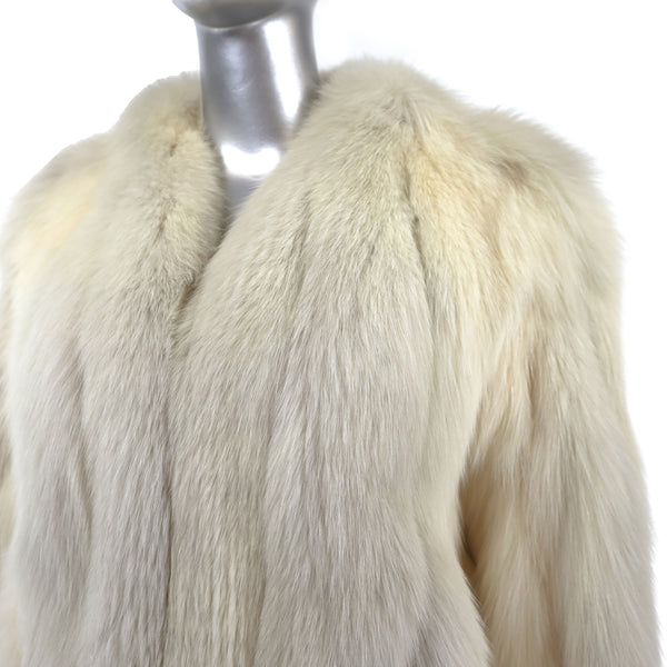Cream Fox Jacket- Size M