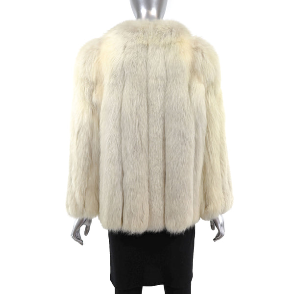Cream Fox Jacket- Size M