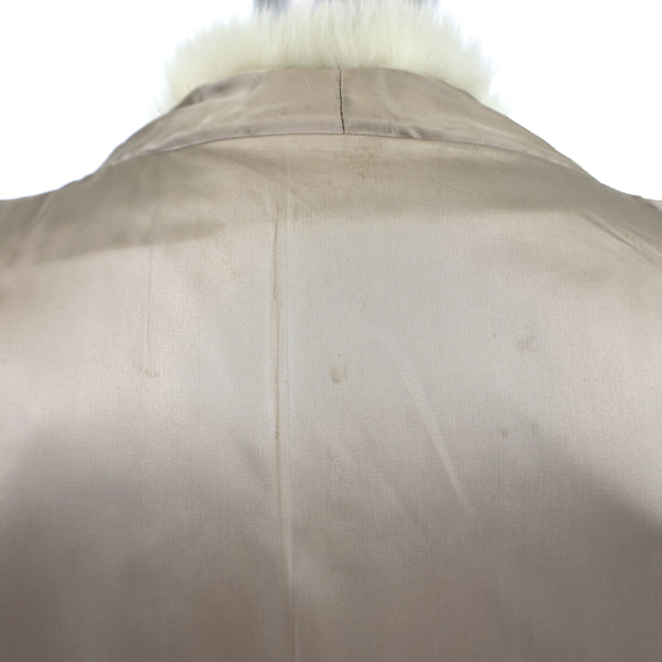 Cream Fox Jacket- Size M