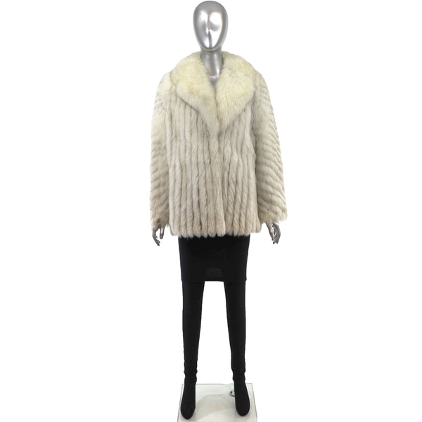 Blue Fox Jacket- Size S