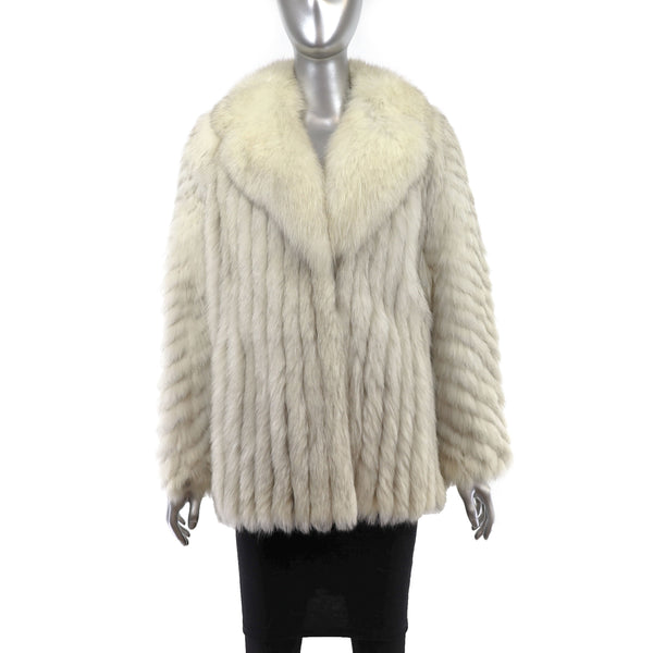 Blue Fox Jacket- Size S