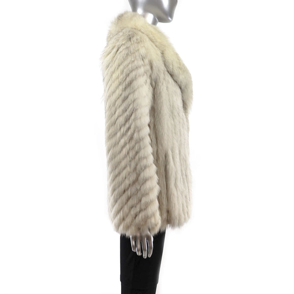 Blue Fox Jacket- Size S
