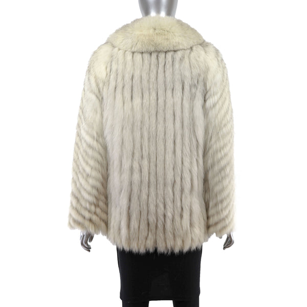 Blue Fox Jacket- Size S