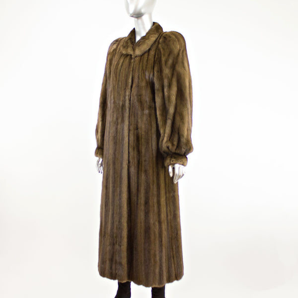 Full Length Lunaraine Mink Coat- Size M (Vintage Furs)