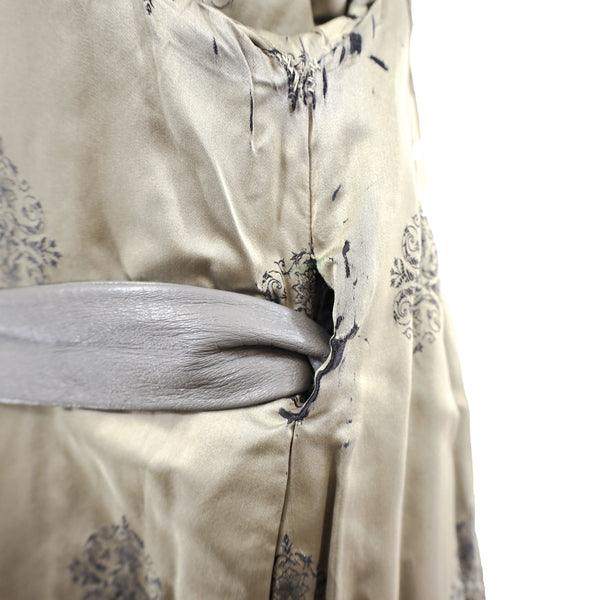 Grey Persian Lamb Coat- Size XL