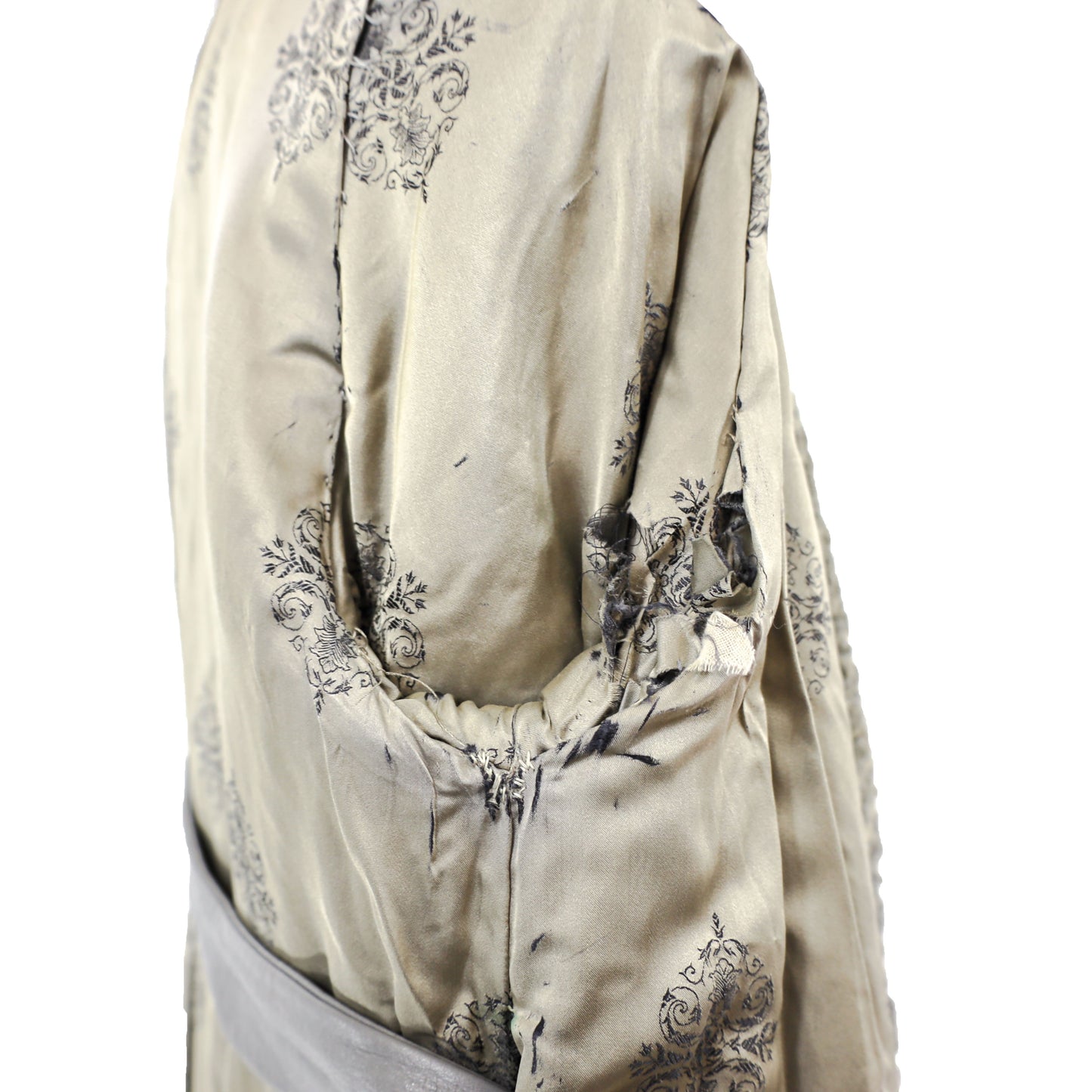 Grey Persian Lamb Coat- Size XL