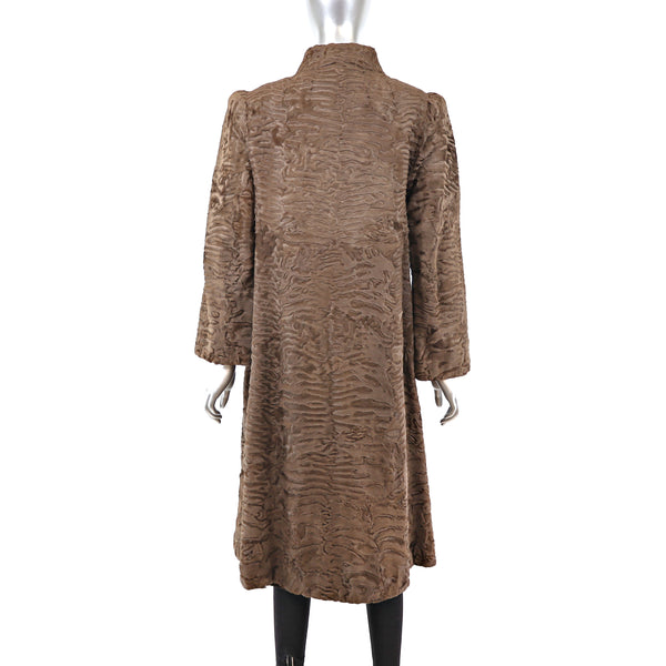Brown Lamb Coat- Size S