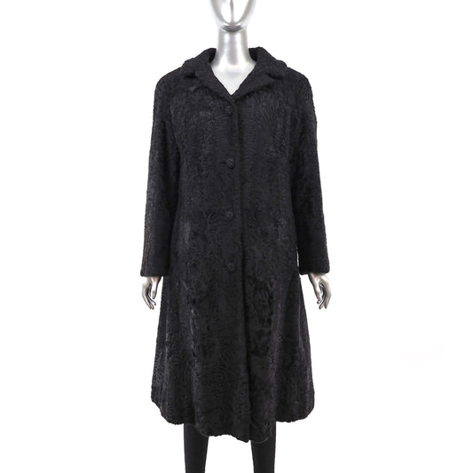 Persian Lamb Coat- Size M