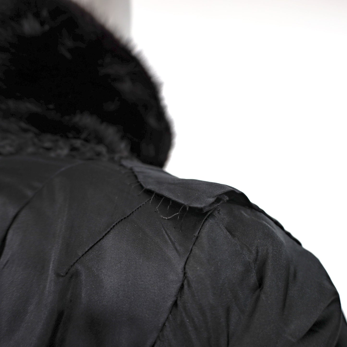 Persian Lamb Jacket with Mink Collar- Size S