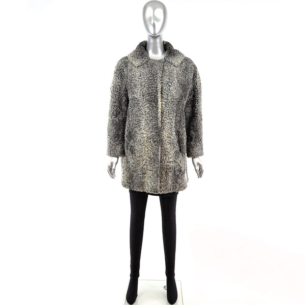 Curly Lamb Jacket- Size L