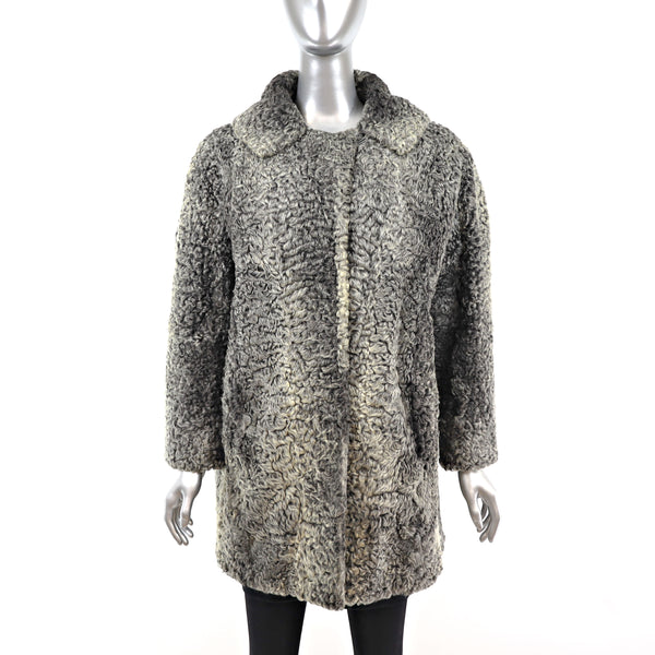 Curly Lamb Jacket- Size L