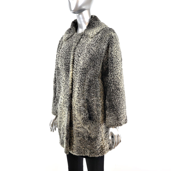 Curly Lamb Jacket- Size L
