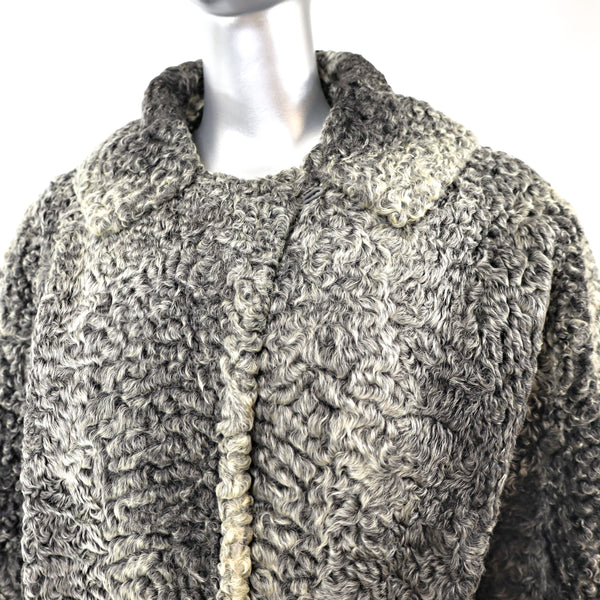 Curly Lamb Jacket- Size L