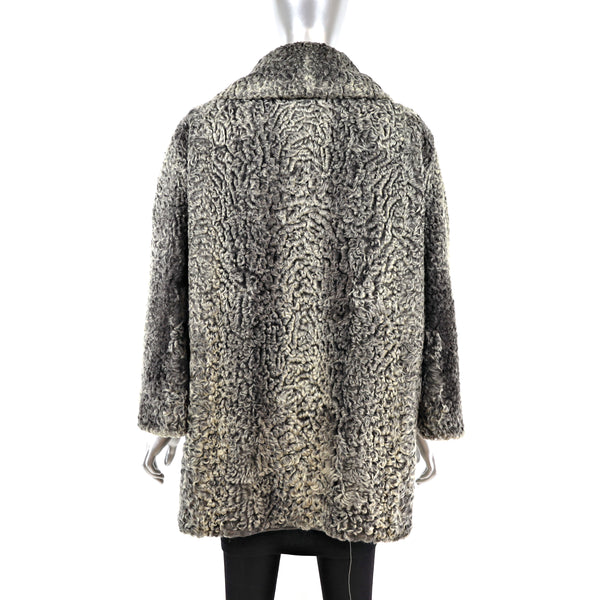 Curly Lamb Jacket- Size L