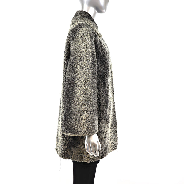 Curly Lamb Jacket- Size L