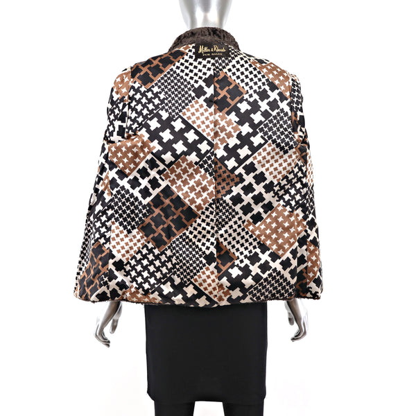 Brown Lamb Jacket- Size S