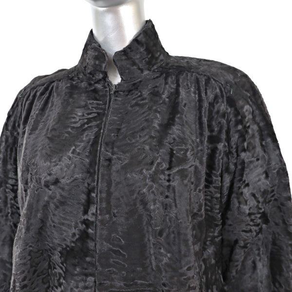 Christian Dior Black Broadtail Jacket- Size S
