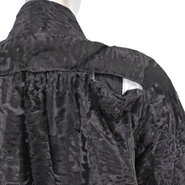 Christian Dior Black Broadtail Jacket- Size S