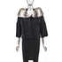 Lamb Jacket with Chinchilla- Size L