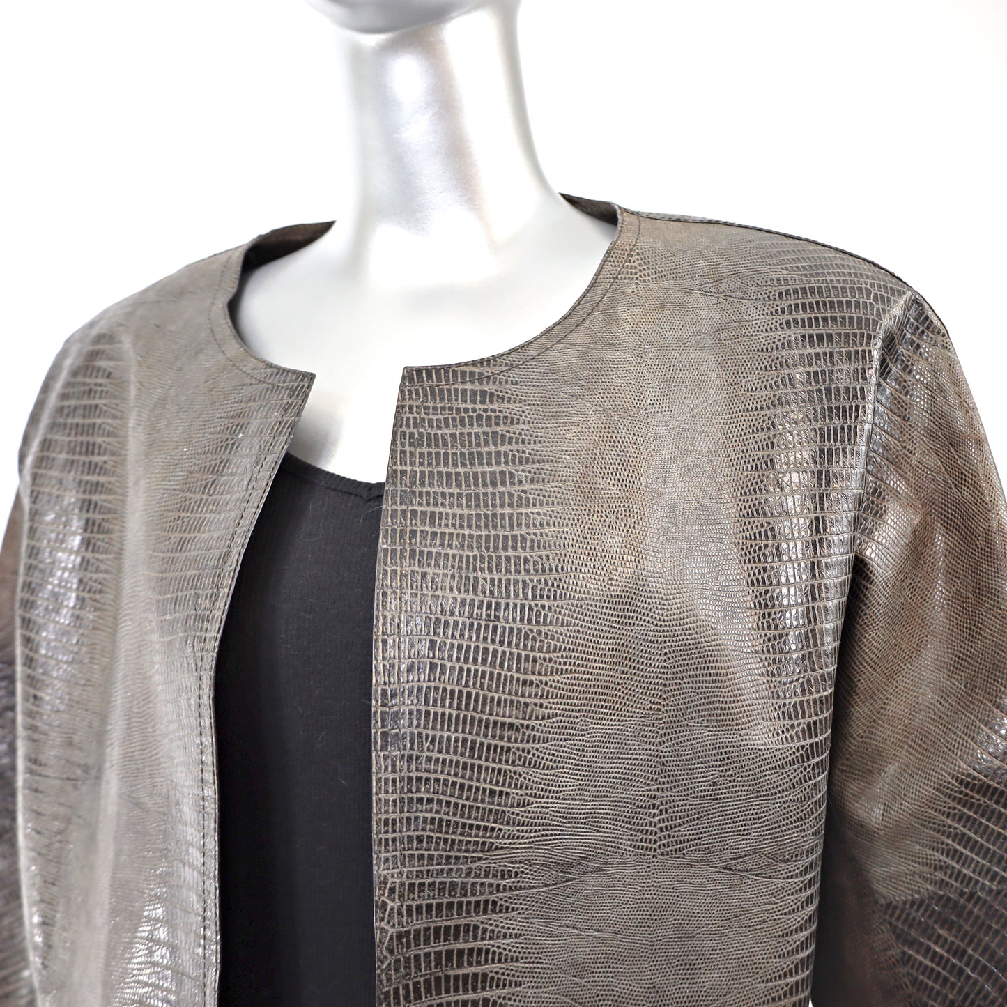 Leather Jacket- Size S