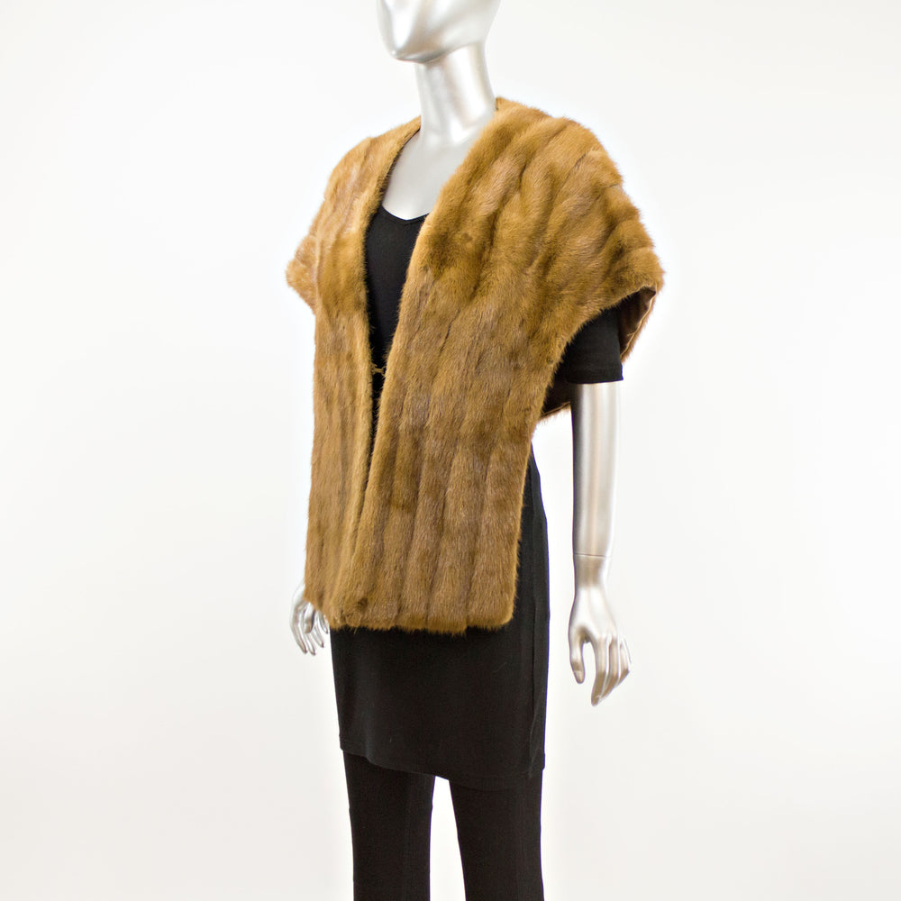 Lunaraine Mink Stole- Free Size (Vintage Furs)