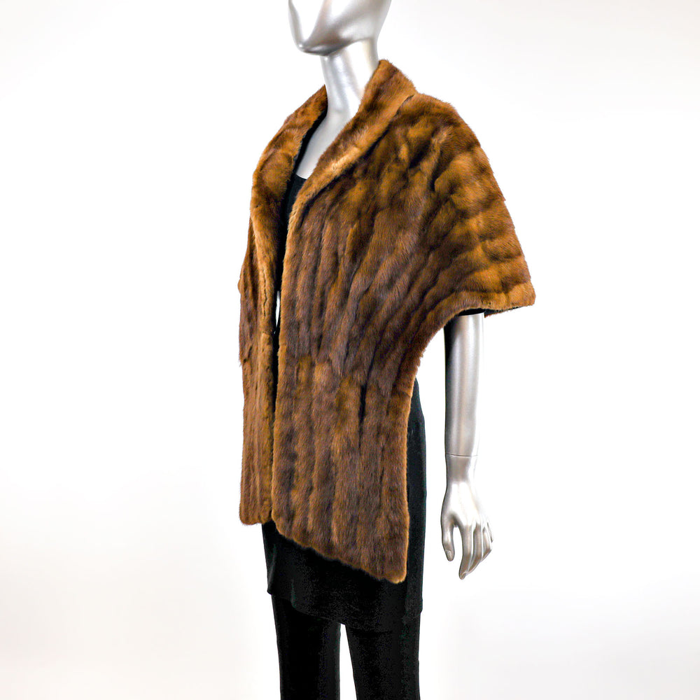 Lunaraine Mink Stole- Free Size (Vintage Furs)