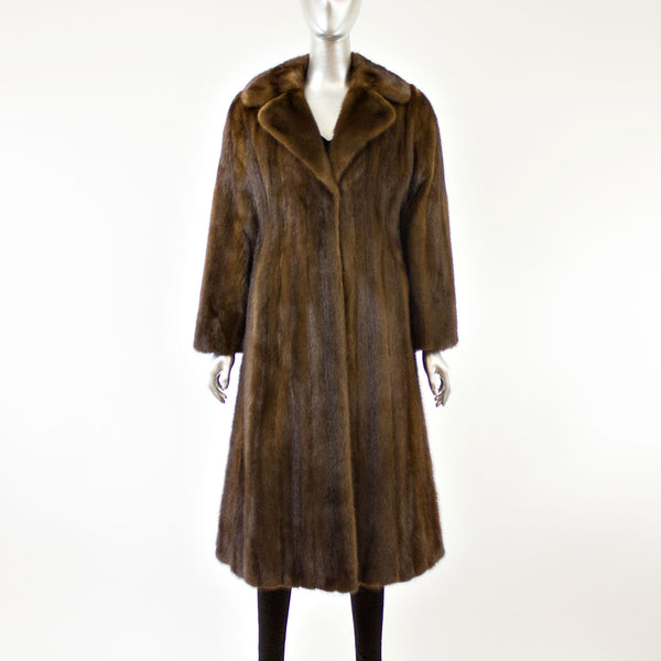 Mahogany Mink Coat- Size S (Vintage Furs)