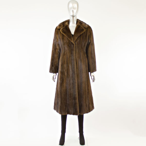 Mahogany Mink Coat- Size S (Vintage Furs)