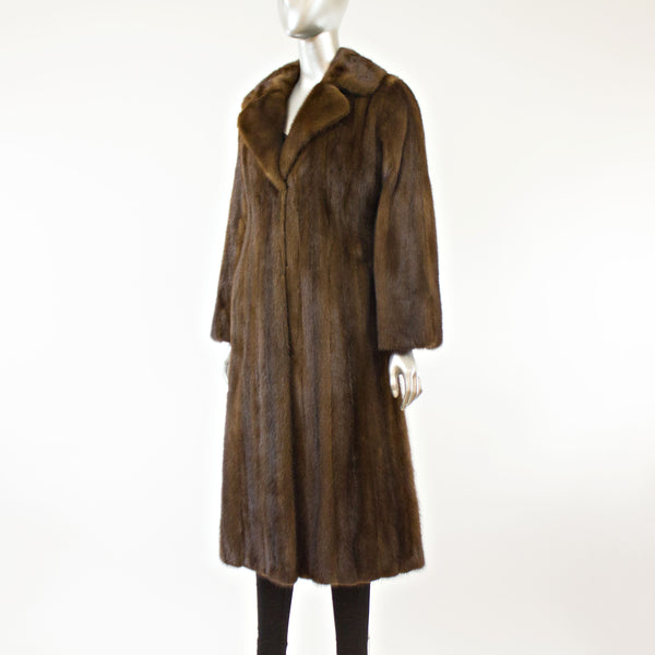 Mahogany Mink Coat- Size S (Vintage Furs)