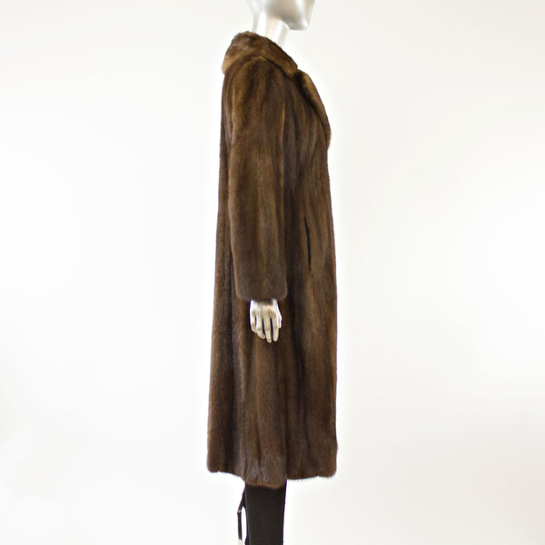 Mahogany Mink Coat- Size S (Vintage Furs)