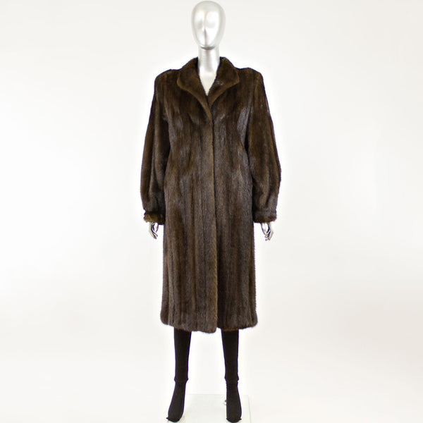 Mahogany Mink Coat- Size M (Vintage Furs)