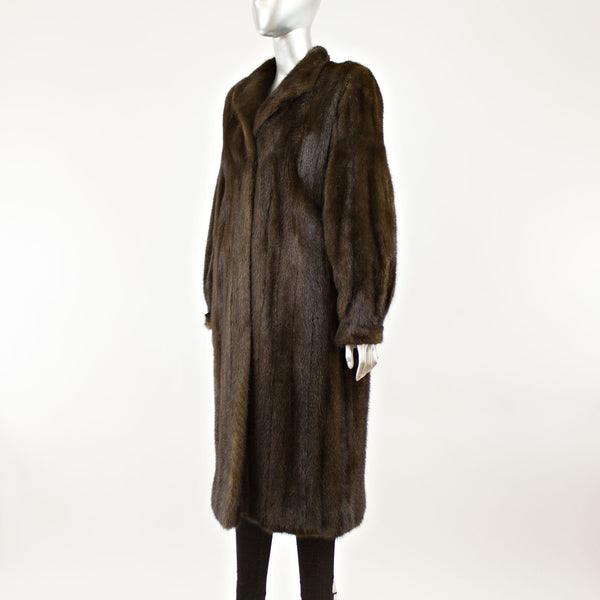 Mahogany Mink Coat- Size M (Vintage Furs)