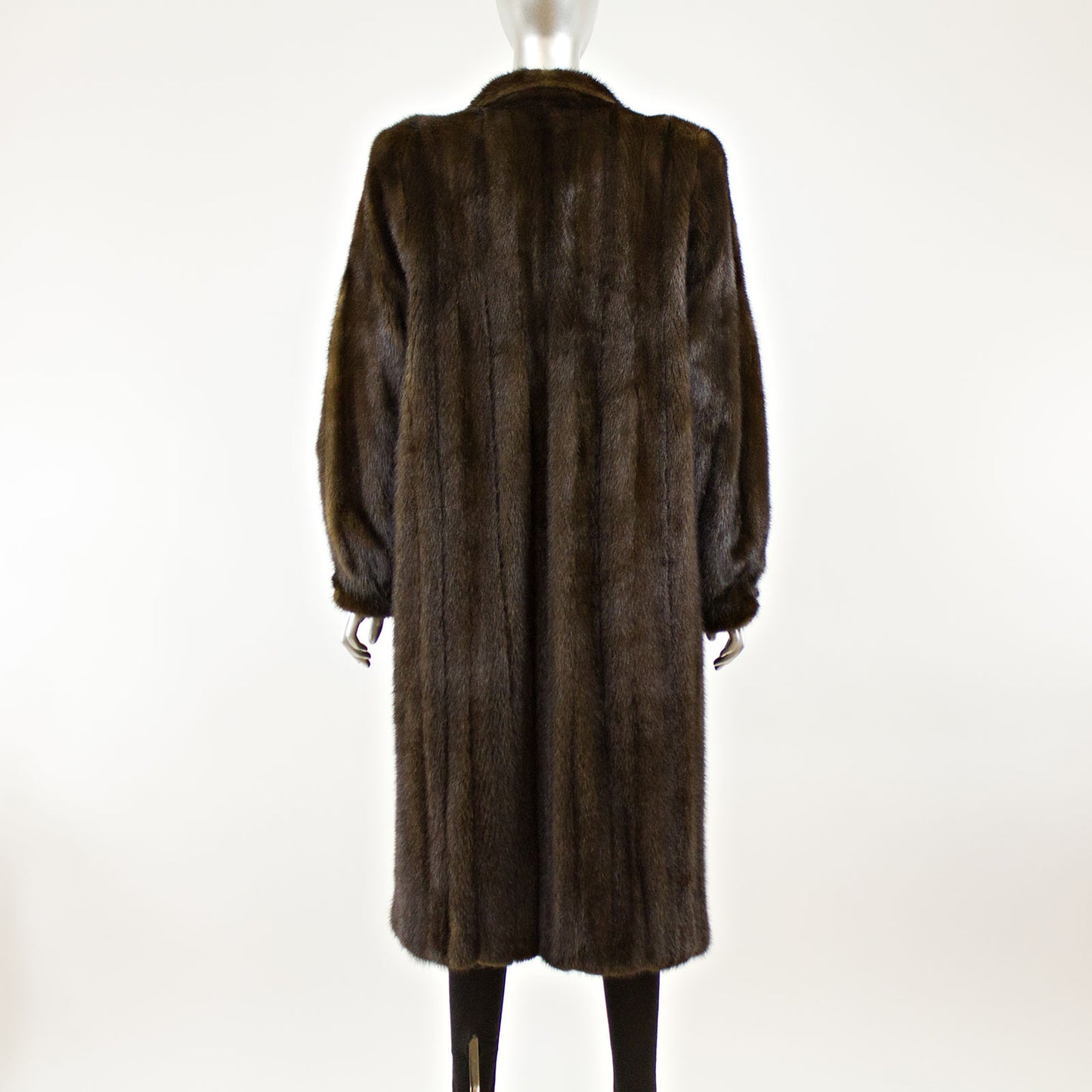 Mahogany Mink Coat- Size M