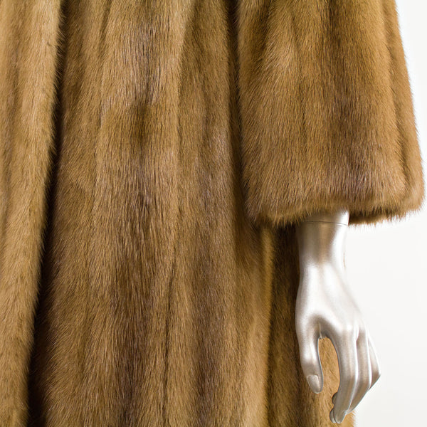 Mahogany Mink Coat- Size L (Vintage Furs)