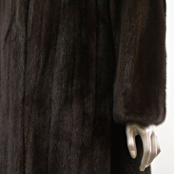 Mahogany Mink Coat- Size L (Vintage Furs)