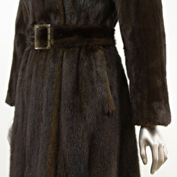 Mahogany Mink Coat- Size XS (Vintage Furs)