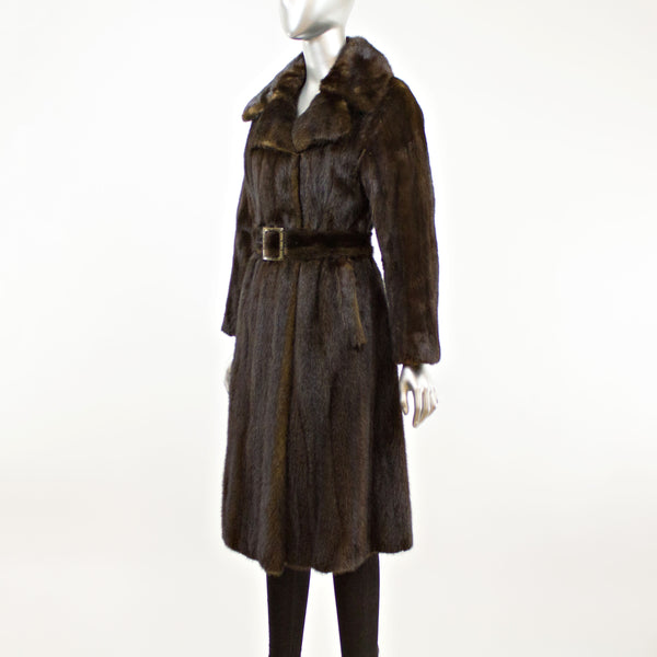 Mahogany Mink Coat- Size XS (Vintage Furs)