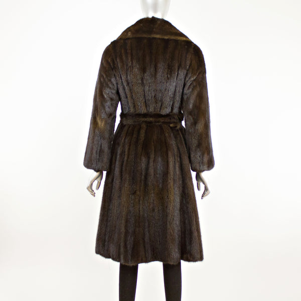 Mahogany Mink Coat- Size XS (Vintage Furs)